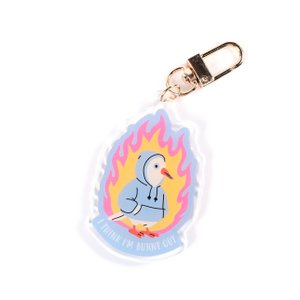 Burnt out - acrylic keychain