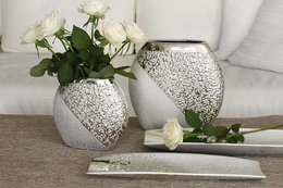 Keramische ronde vaas "Grace" VE 4