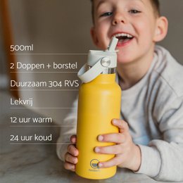 RVS Thermos drinkfles - 500ml