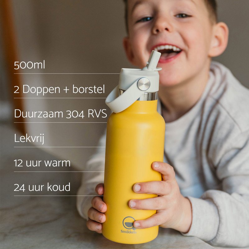 RVS Thermos drinkfles - 500ml