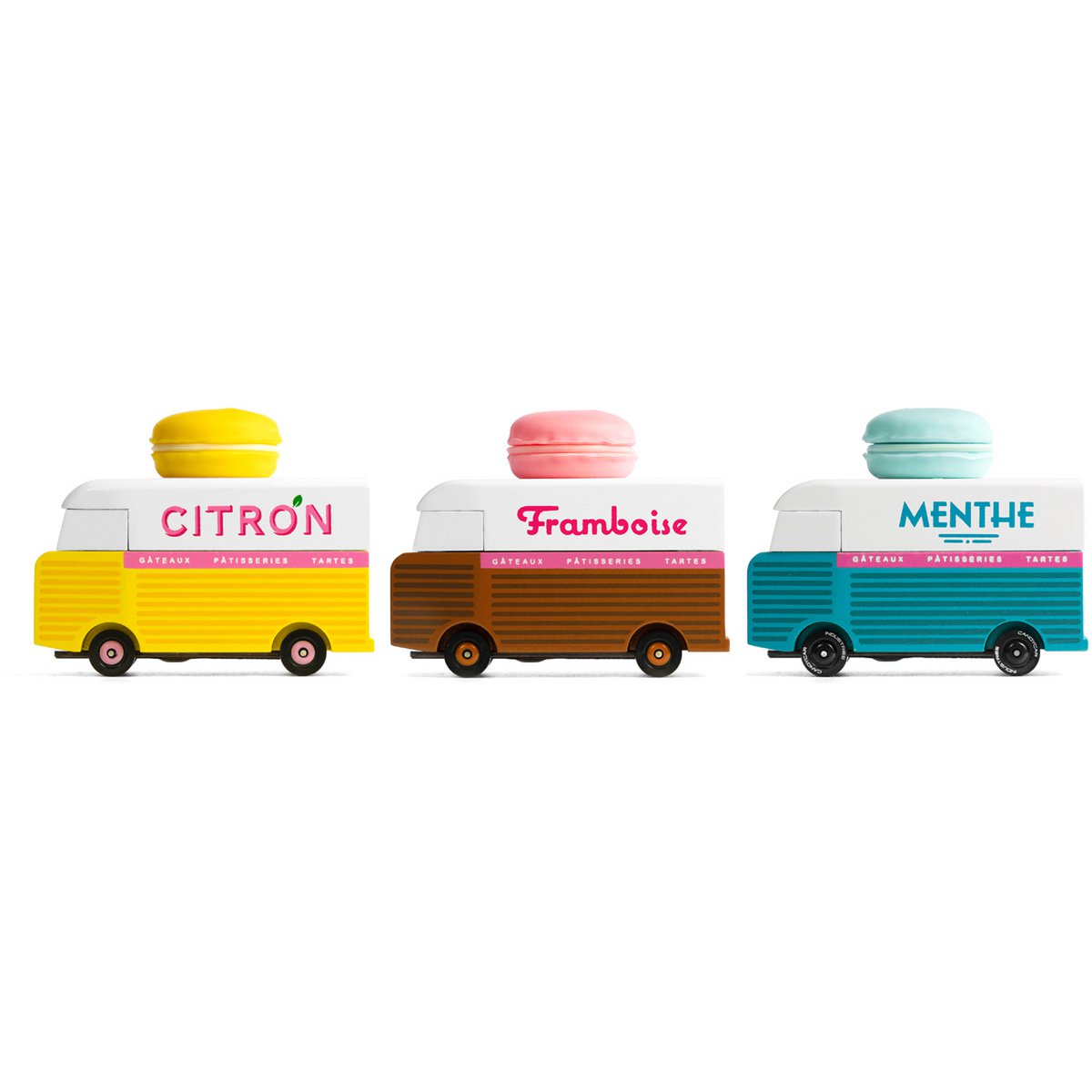 Candycar Vans - Macaron Van Pink