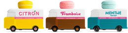 Candycar Vans - Macaron Van Pink