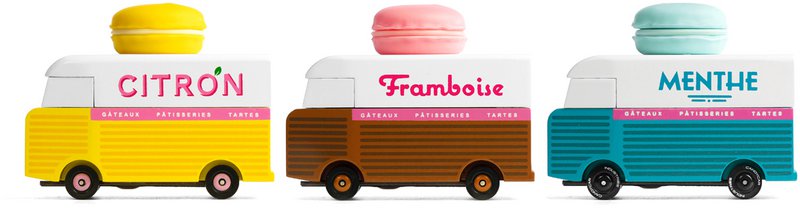 Candycar Vans - Macaron Van Pink