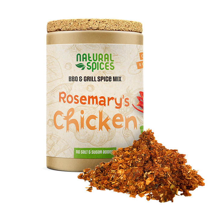 Rubin Kurczak Rozmaryn – Drobno Zmielona Przyprawa Do Kurczaka – 75g – Przyprawy Naturalne