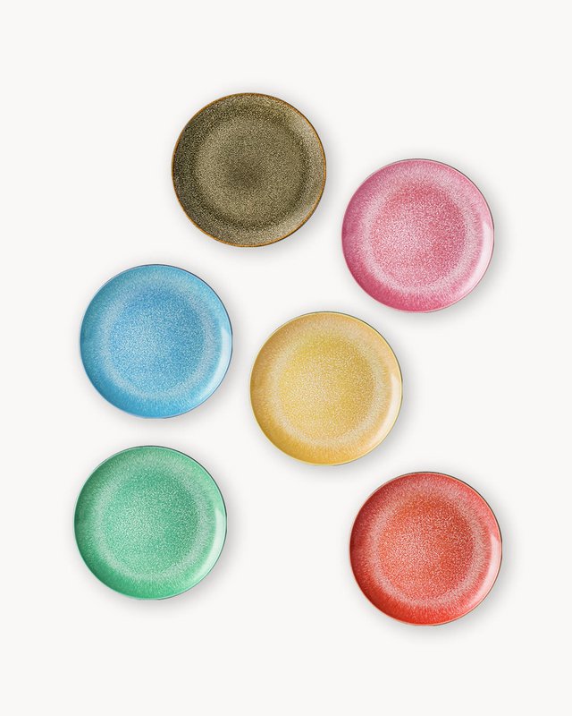 Teller Las Palmitas 6er Set 21-26 cm
