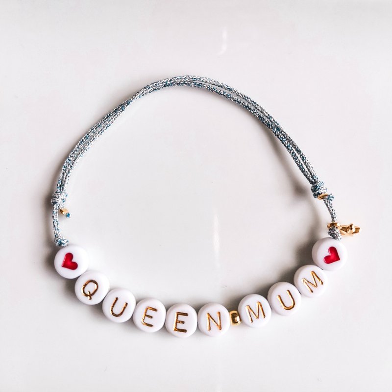 Schnurarmband zum Muttertag