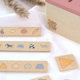 Scatola da gioco Montessori BusyKids 36m+ 