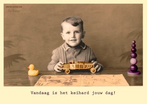 Kaartje - Keihard jouw dag