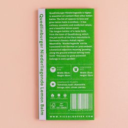 Citronmelisse Quedlinburger Niederliegende