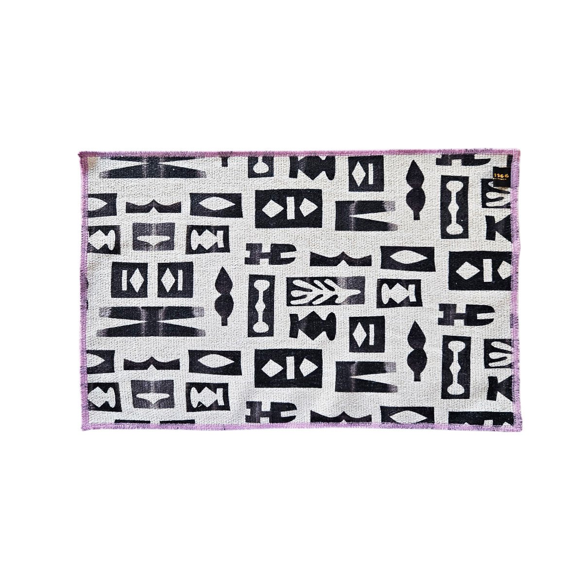 Plakemat Knip in bianco e nero