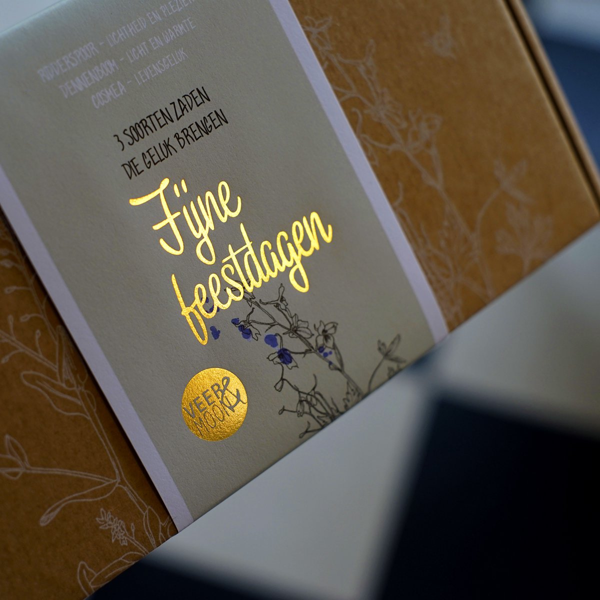 Cadeaudoosje Fijne feestdagen