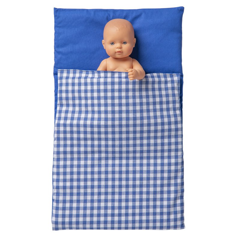 Couette Van Dijk Toys - Blue White Checkered