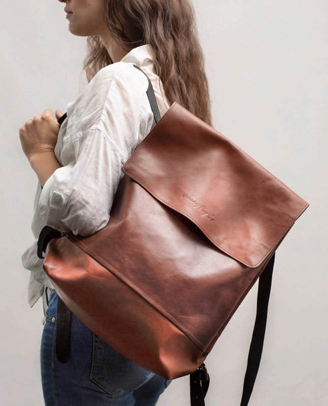 Minimalistischer Rucksack