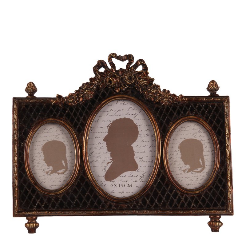 Photo Frame Collage 9x13cm - Black - Resin