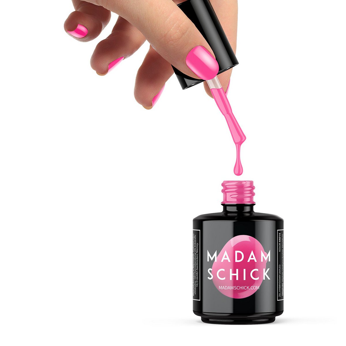 Lakier hybrydowy Madam Schick 15 ml. Kolor #A014