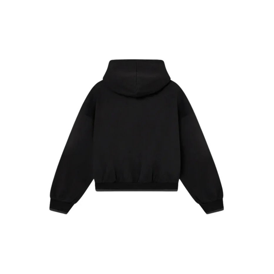 Felpa Urban Nera 330g Boxy Fit | Made in Italy – Horda Brand