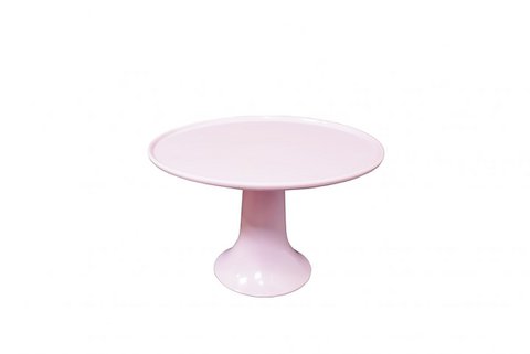 Tortenständer aus Melamin rosa S 21,5 cm Isabelle Rose