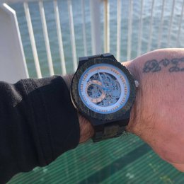 The Hemlock - Handmade Vegan Mechanical Wood Watch