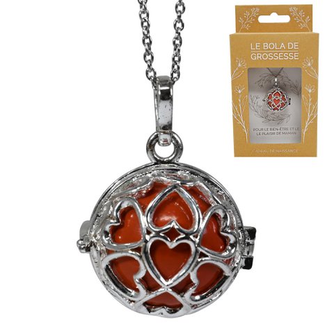 Silver cage maternity bola - SARAH
