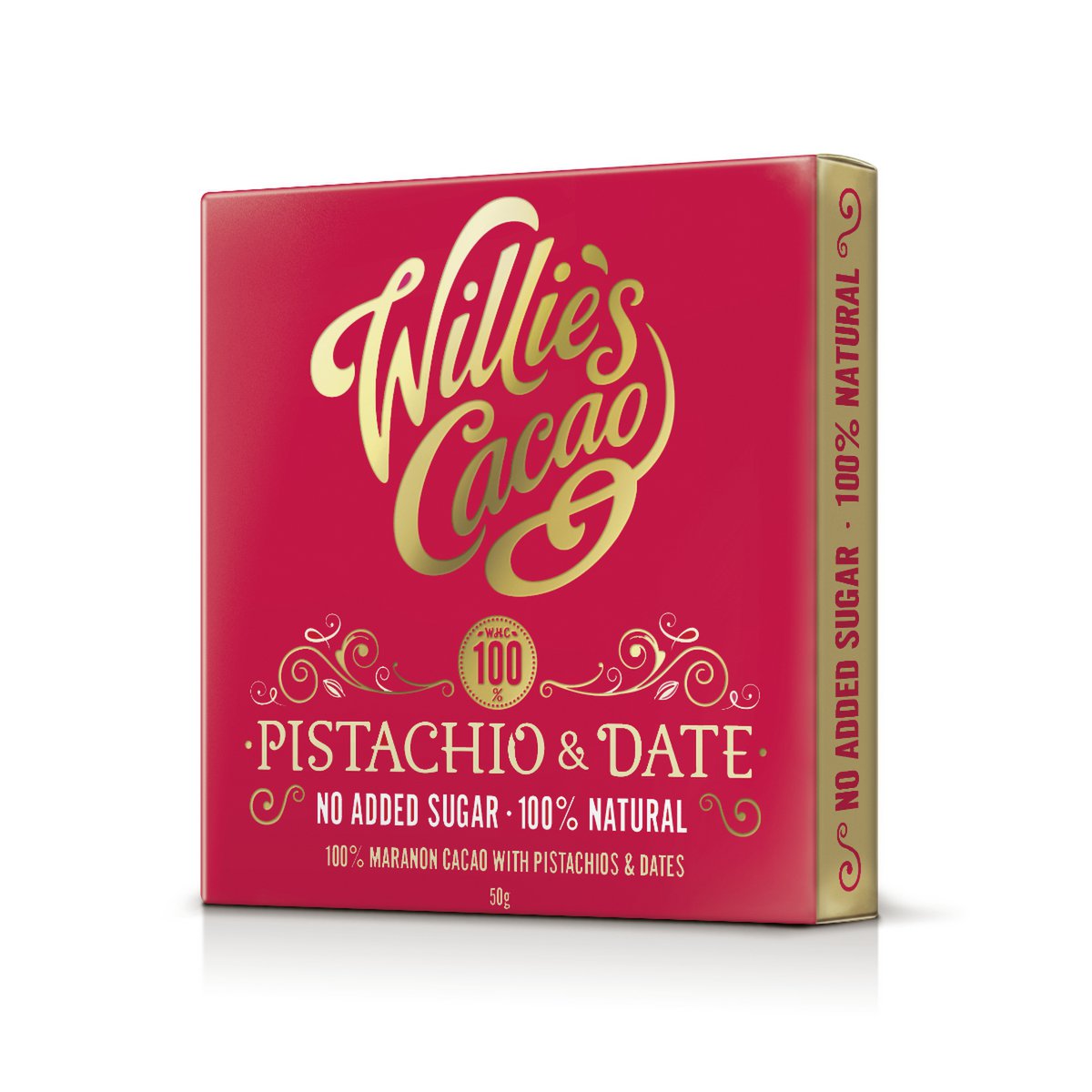 Pistachio & Date, Maranon, Peru (100% dark - no added sugar)