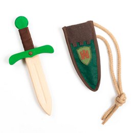 DAGGER KAMELOT + BROWN/GREEN POUCH - ST405F