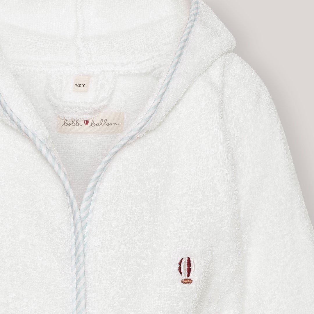 Bobbi Bathrobe - Pale blue stripe - Pale Blue Stripe