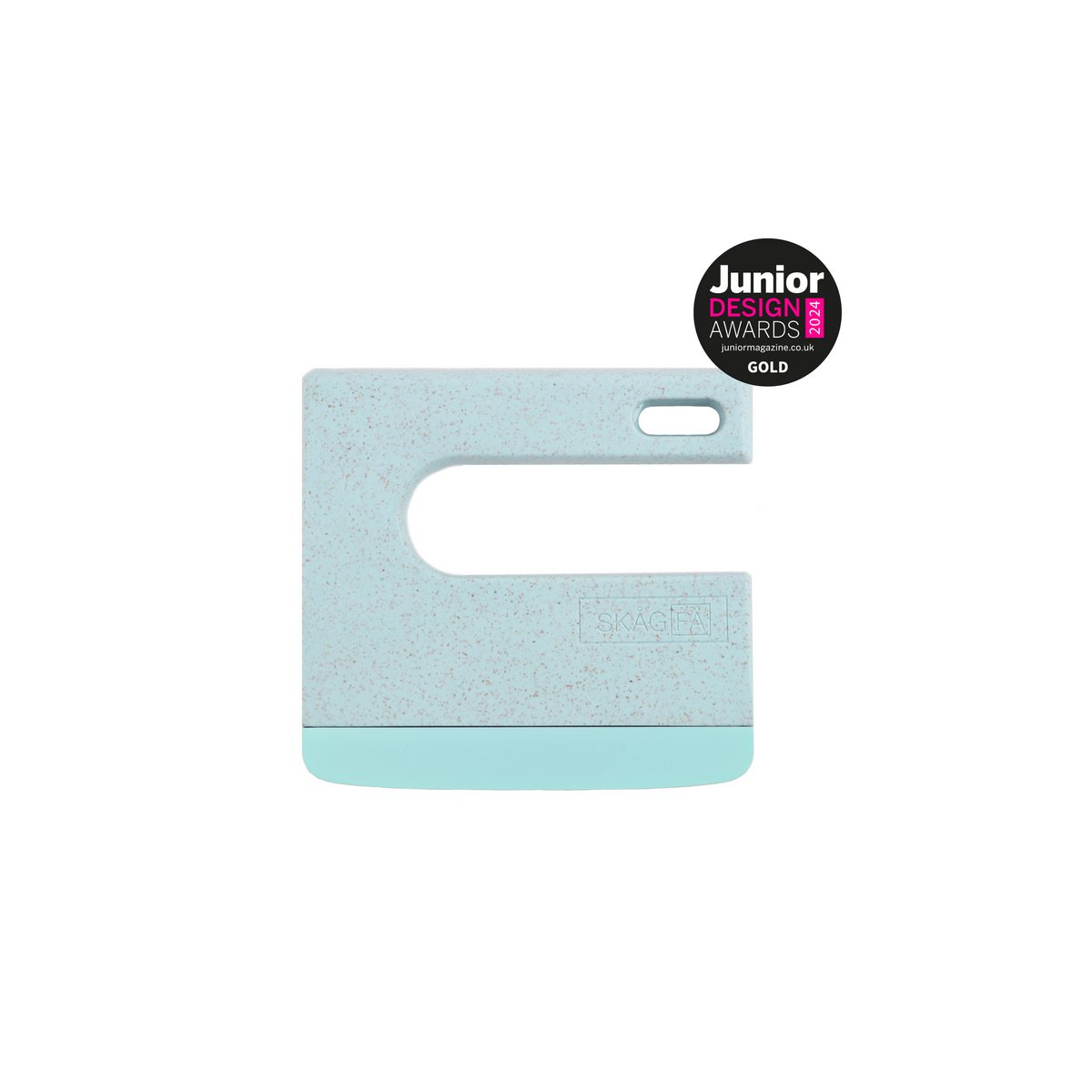 KLYV Kindersicheres Messer Aqua.