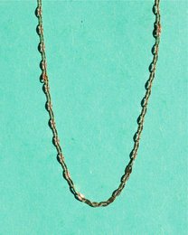 Accho – Blumen-Halskette, 2 mm