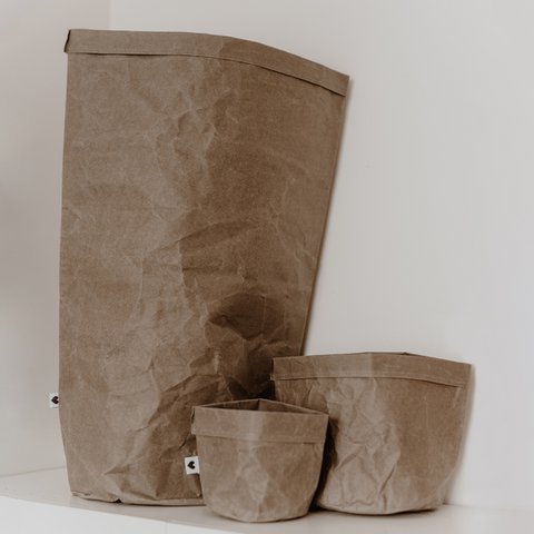 Paperbag 78cm grau (VE = 6 Stk)