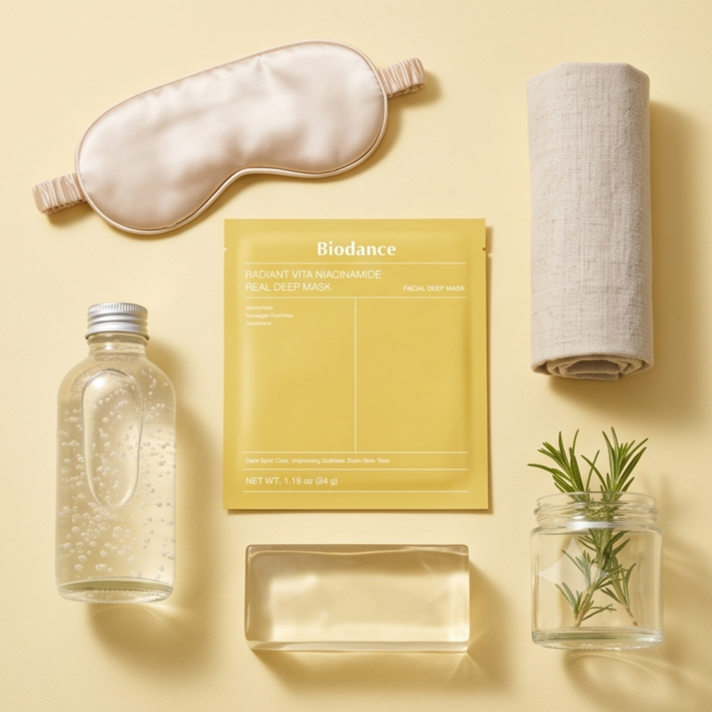 Biodance – Radiant Vita Niacinamide Real Deep Mask  (pack of 4)
