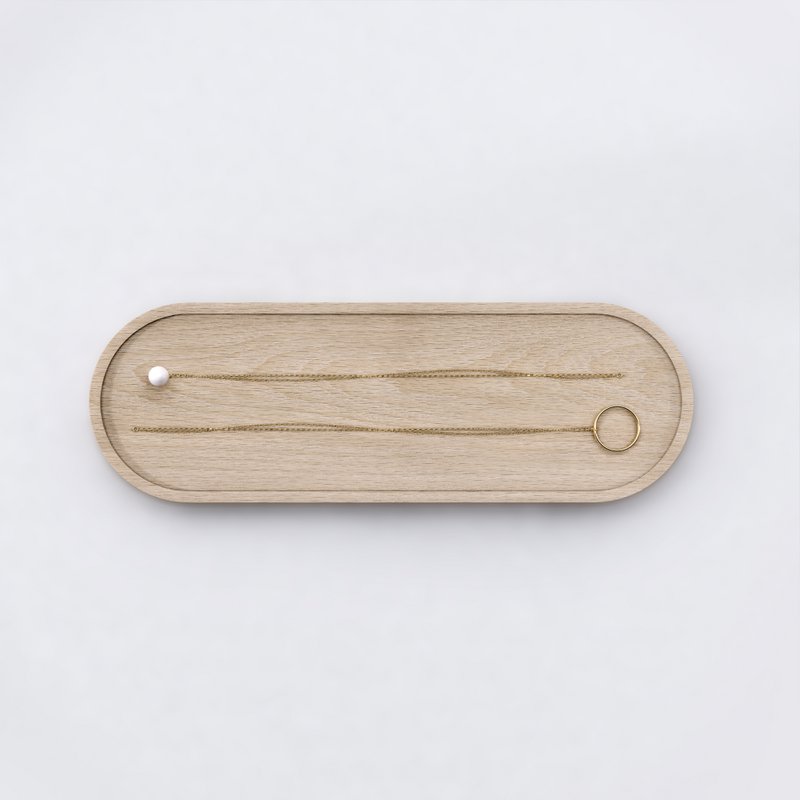 Stack Wooden Desk Organizer Tray