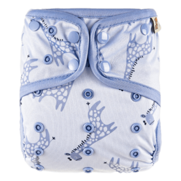 Diaper pants | Blue Giraffe