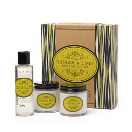 SOMERSET - Kropspleje gavesæt - Ingefær & Lime