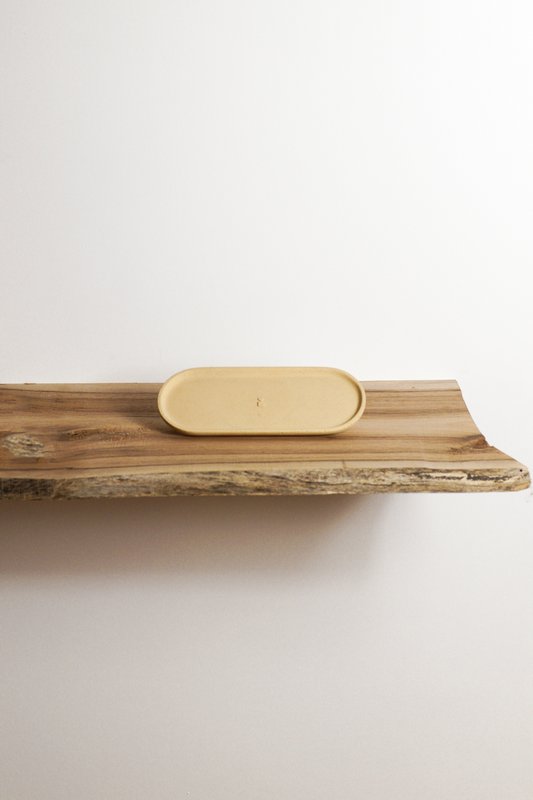 Beige tray