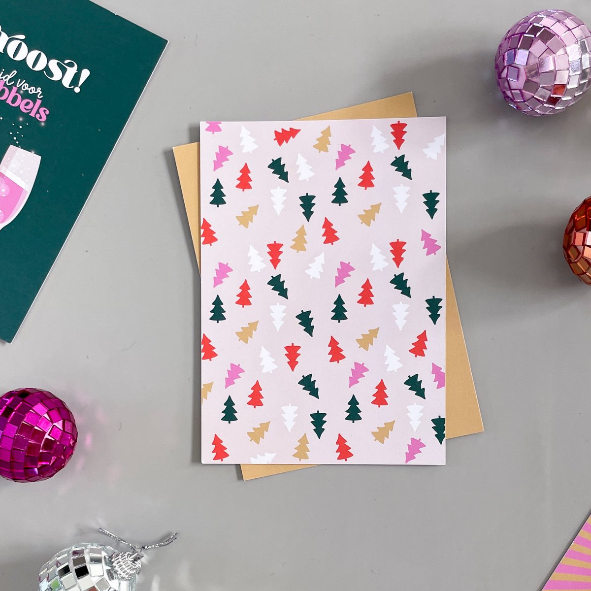 Postcard | Christmas trees