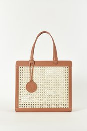 BORSA A MANO CHAÎSE CARRÉ CORALLO