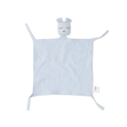 SET DOUDOU + BANDANA + BEISSRING - MOD. OSO – BLAU/GRAU