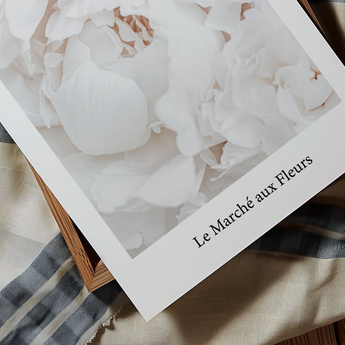 Poster: Paris - Le Marché aux Fleurs