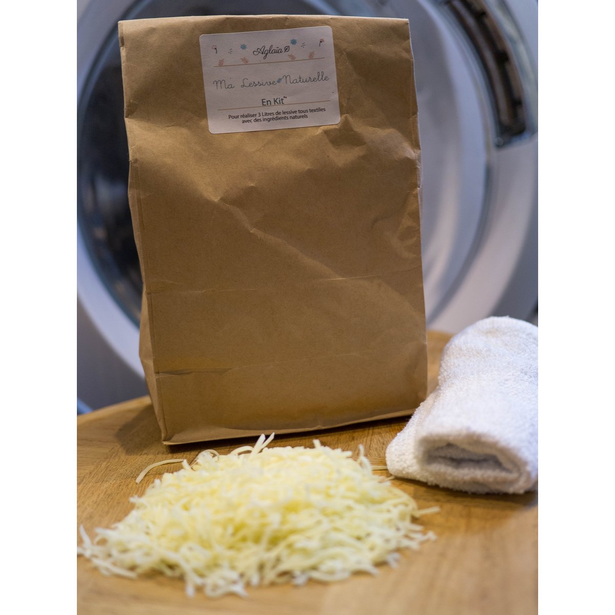 Mit naturlige vaskemiddel i Kit
