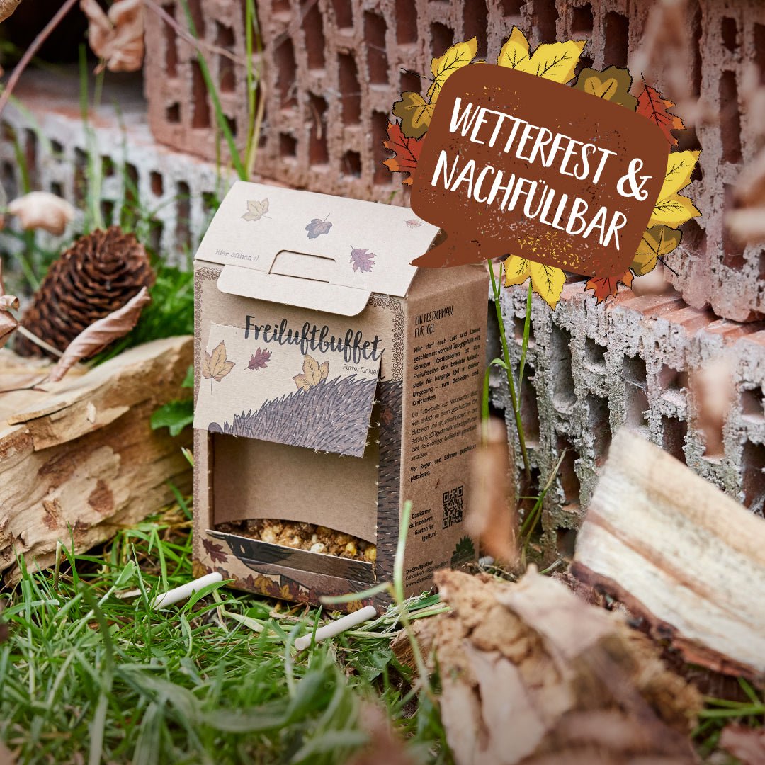 Freiluftbuffet Igel