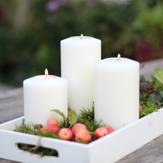 Grzech! Dzieci Tealight Permanent Candle Classic Warm White ∅ 7 cm
