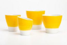 Głowa latte żółta 285 cm3 wulkan