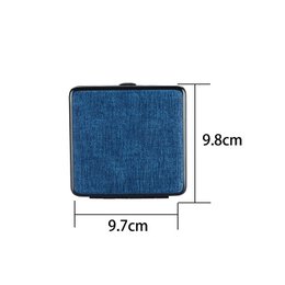Zigarettenkoffer im Denim -Stil