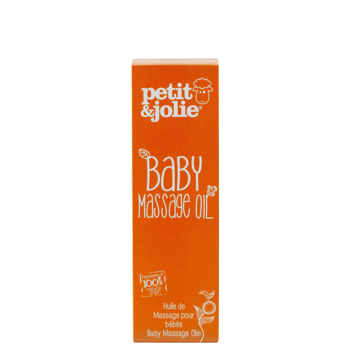 Petit&Jolie Massage-/Hautöl – 100 ml – 100 % natürlich