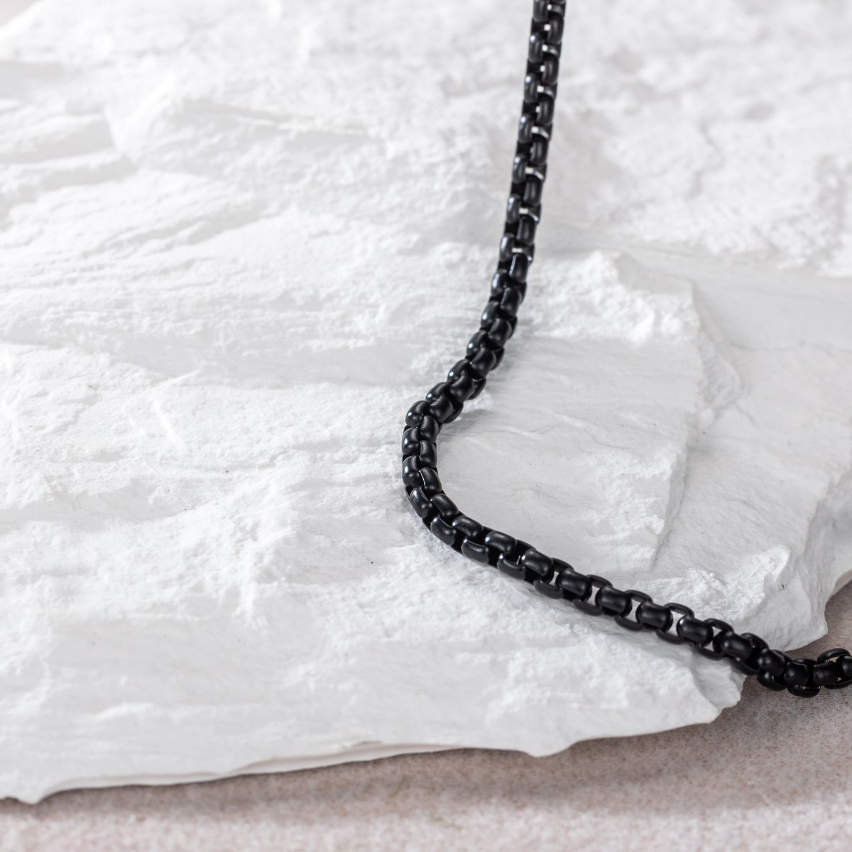 Black Stainless Steel Chain anklet
