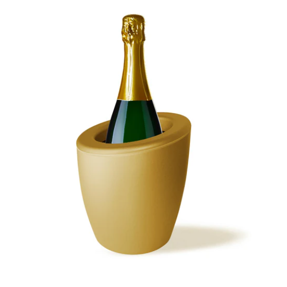 DEMI METAL – Wein- und Champagnerkühler mit Gelbeutel-Set