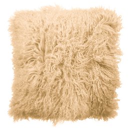 Tibet sheepskin cushion | 15 colors | 45x45cm