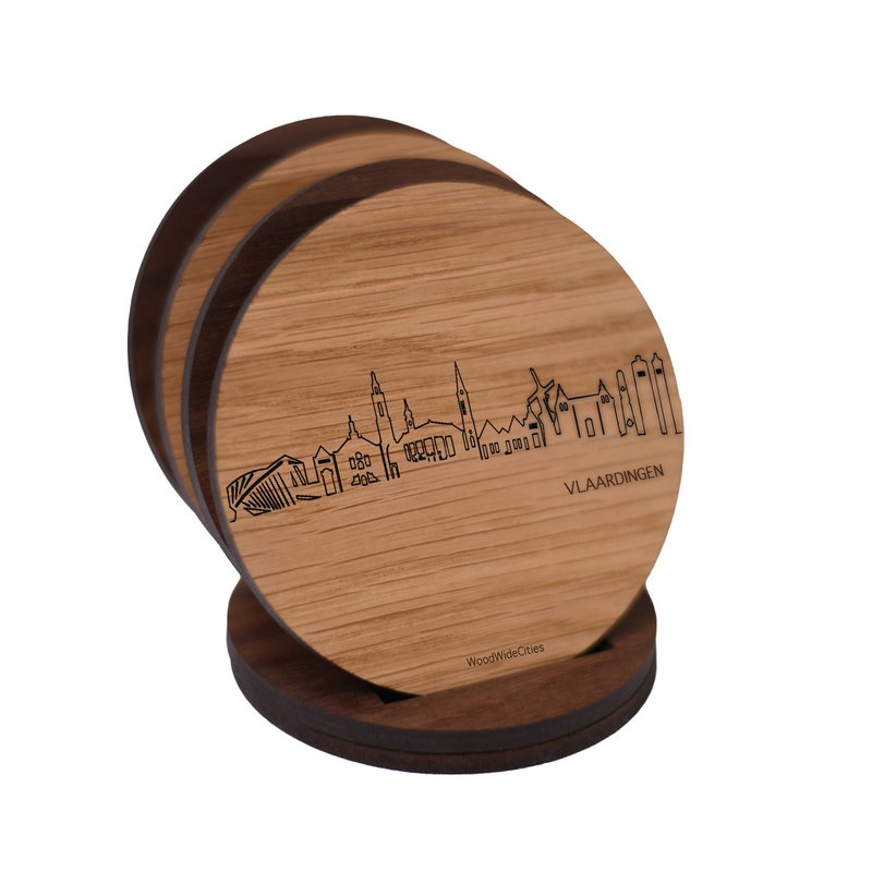 Sottobicchieri Skyline Vlaardingen