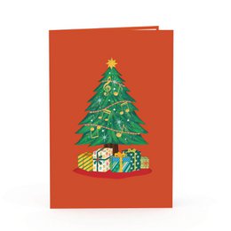 Weihnachtsbaum O du fröhliche Pop-Up Karte