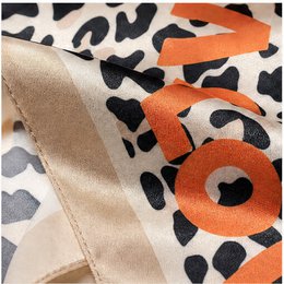 HS 70x70 Satin Look Scarf Animal Print - Multiple Prints